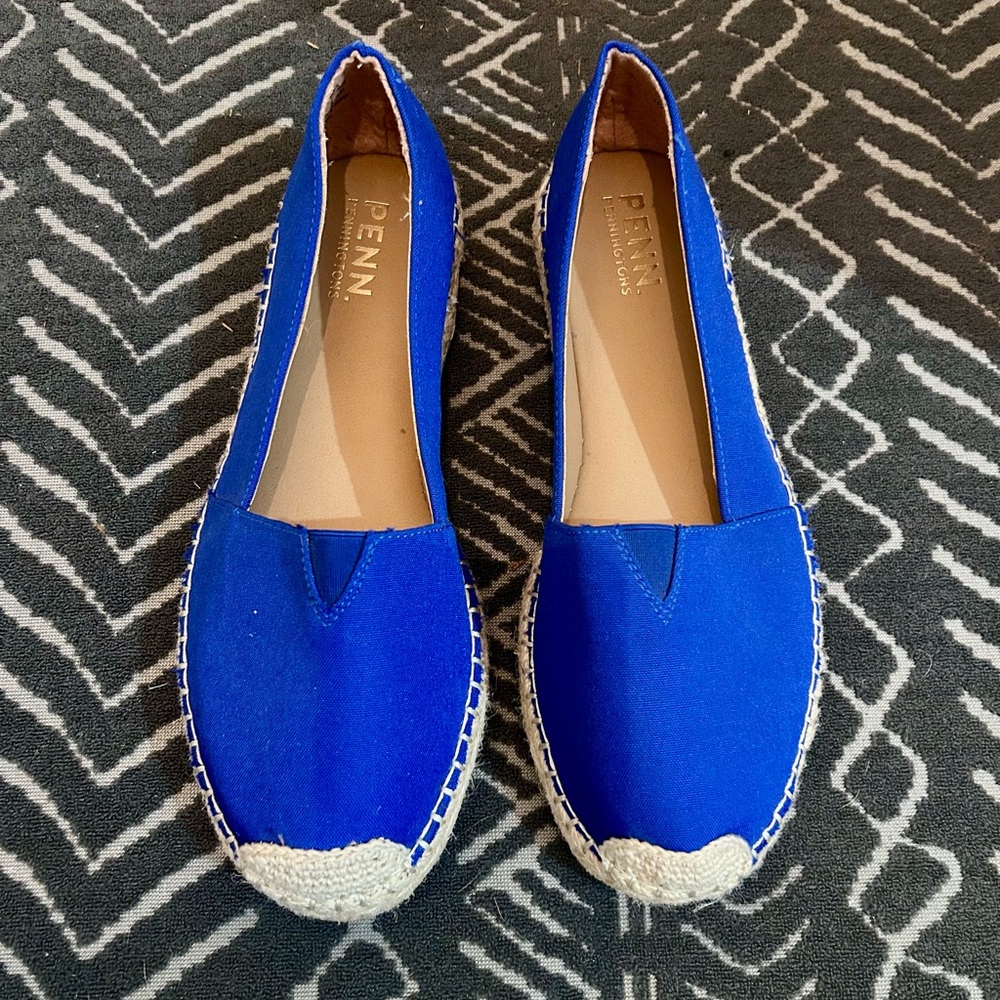 Penningtons Royal Blue Espadrille Flats